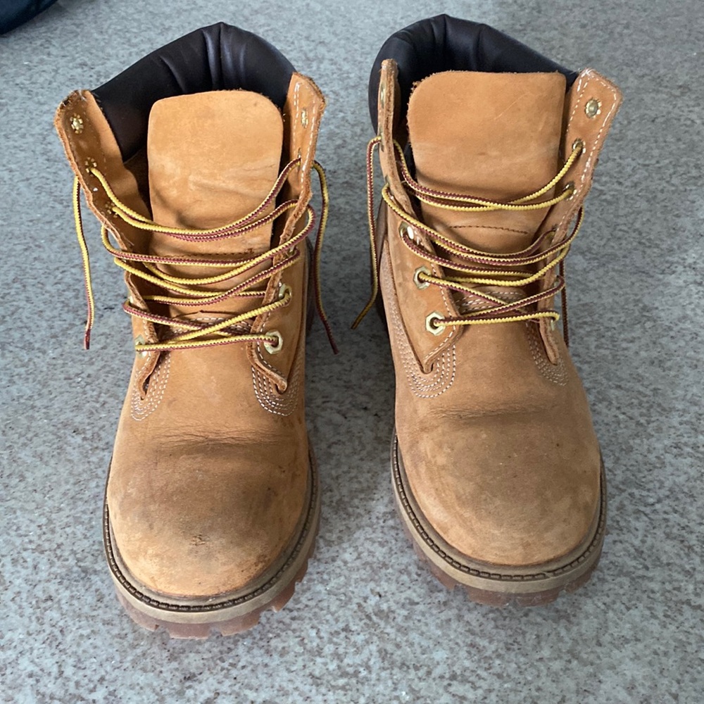 Timberland boots.
